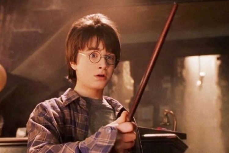 un frame di Harry Potter e la Pietra Filosofale