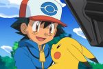 Ash e Pikachu nella serie Pokémon