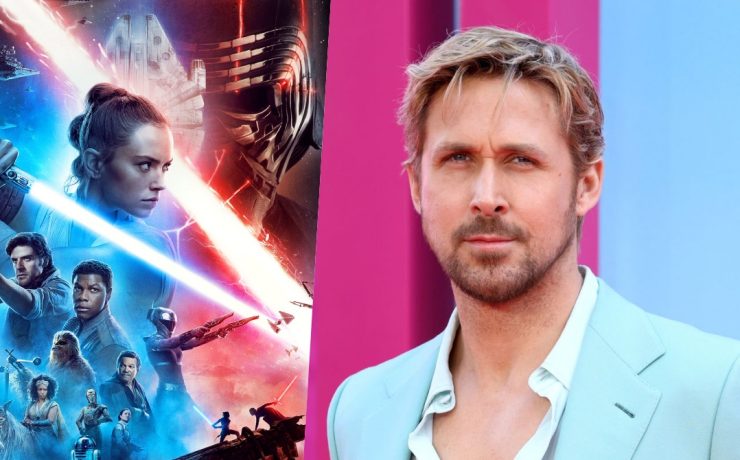 ryan gosling vicino a star wars