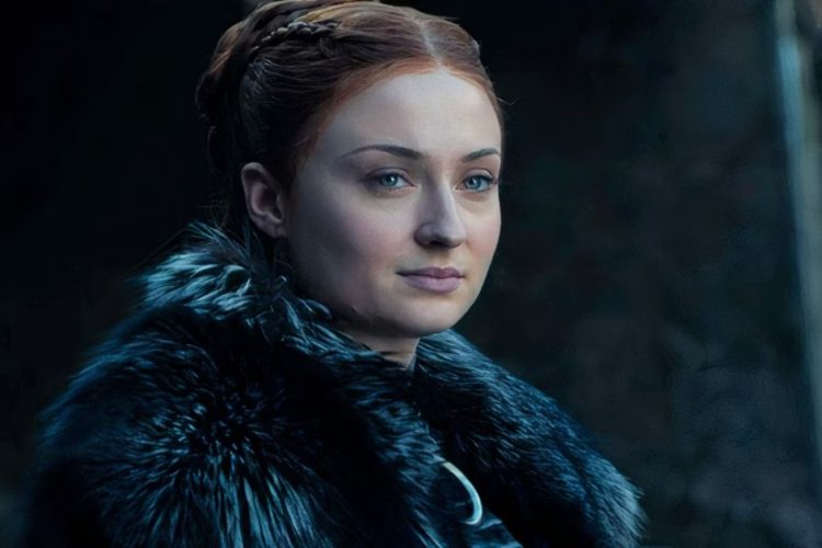 Sansa Stark in una scena de Il trono di spade