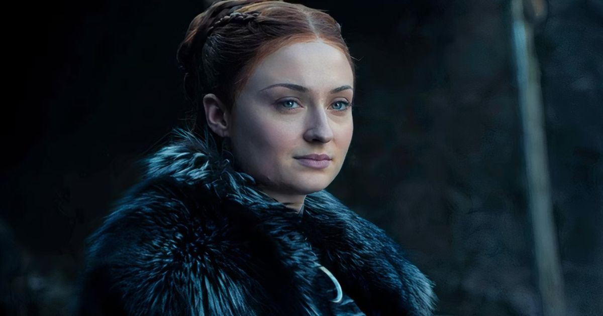 Sansa Stark in una scena de Il trono di spade