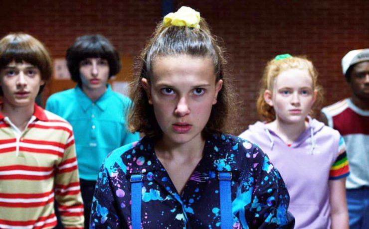 I protagonisti di Stranger Things su Netflix