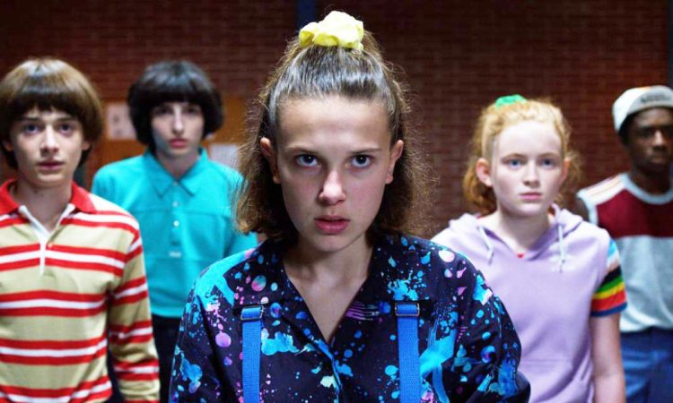 I protagonisti di Stranger Things su Netflix