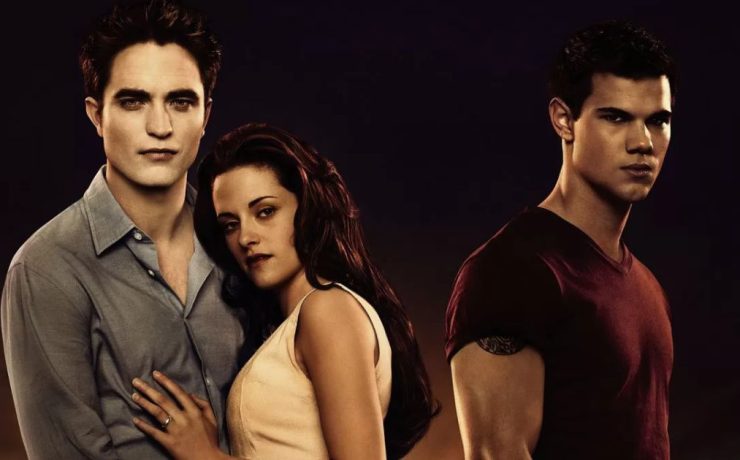 Bella, Edward e Jacob in Twilight