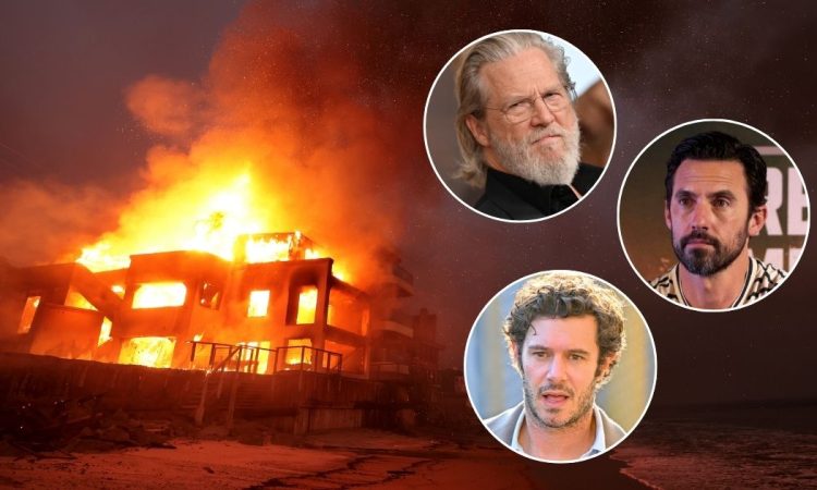 le star di hollywood che hanno perso casa nell'incendio