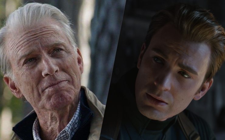 due frame di Steve Rogers in Avengers: Endgame