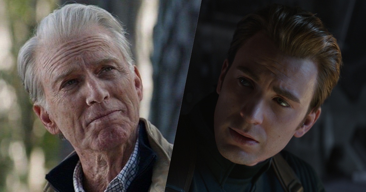 due frame di Steve Rogers in Avengers: Endgame