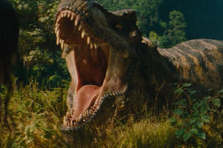 un frame di jurassic world - la rinascita