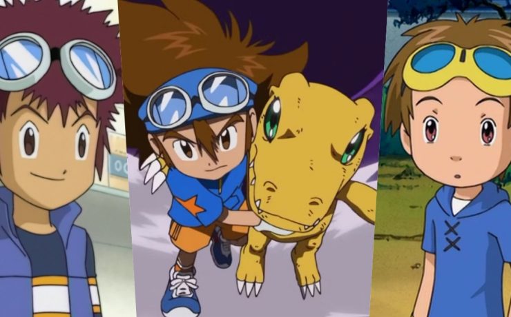 digimon, perchè i protagonisti indossano occhiali?