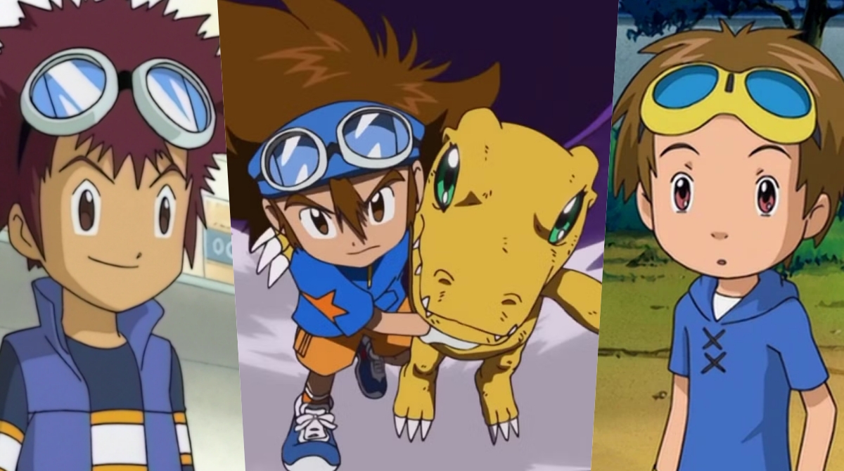 digimon, perchè i protagonisti indossano occhiali?