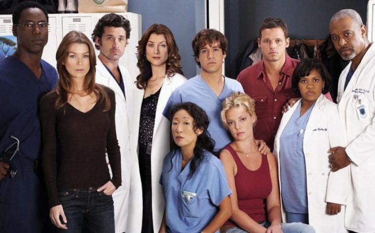 Il cast di Grey's Anatomy