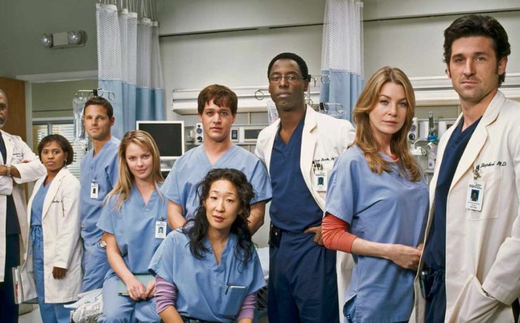 Il cast di Grey's Anatomy