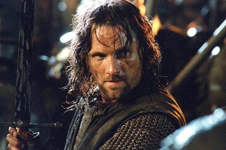 Aragorn (Viggo Mortensen) ne Il Signore degli Anelli