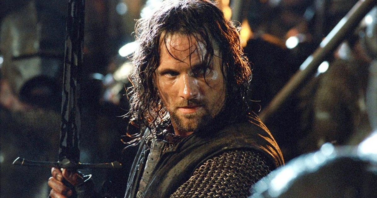 Aragorn (Viggo Mortensen) ne Il Signore degli Anelli