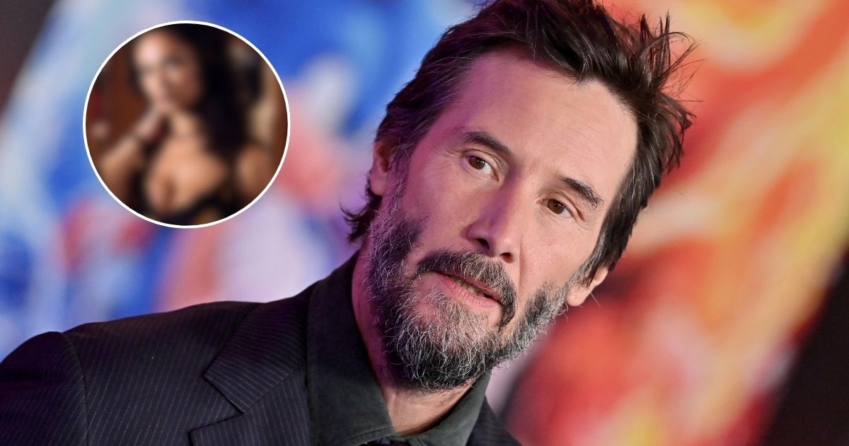 keanu reeves, maria grazia cucinotta rifiuta di lavorare per lui a causa del seno