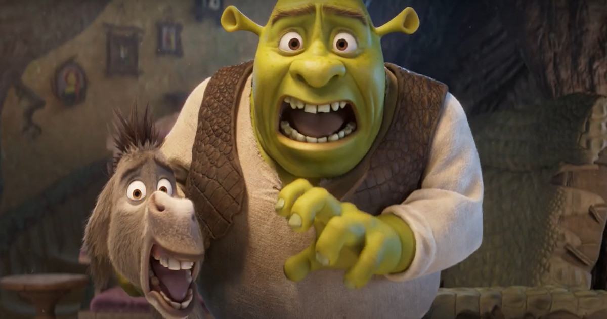 Un'immagine dal teaser trailer di Shrek 5