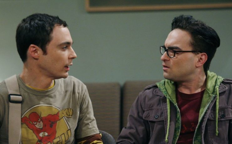 un frame di The Big Bang Theory