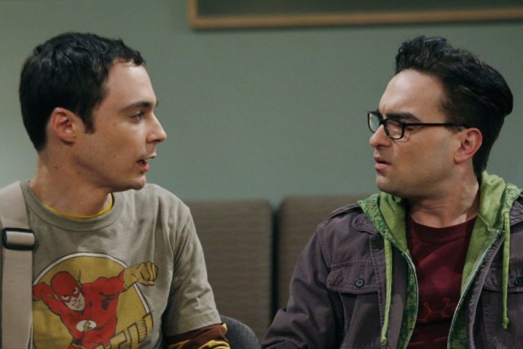 un frame di The Big Bang Theory