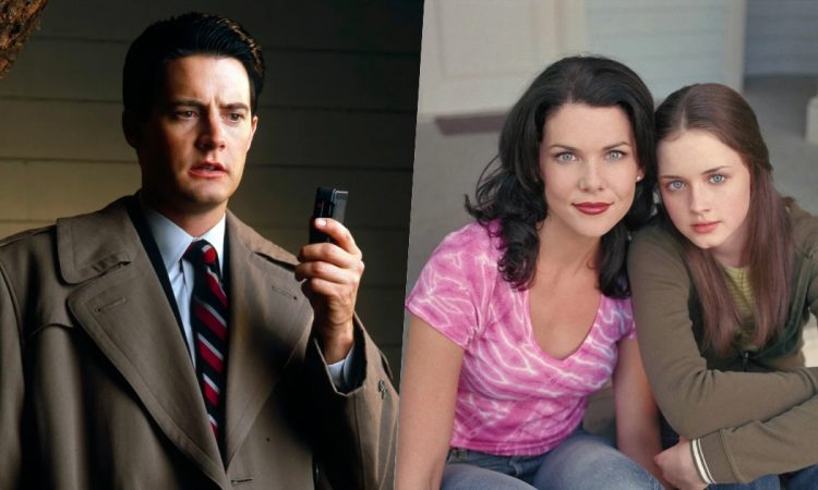 Collage Twin Peaks e Una mamma per amica