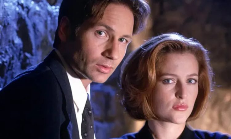 David Duchovny e Gillian Anderson in The X-Files