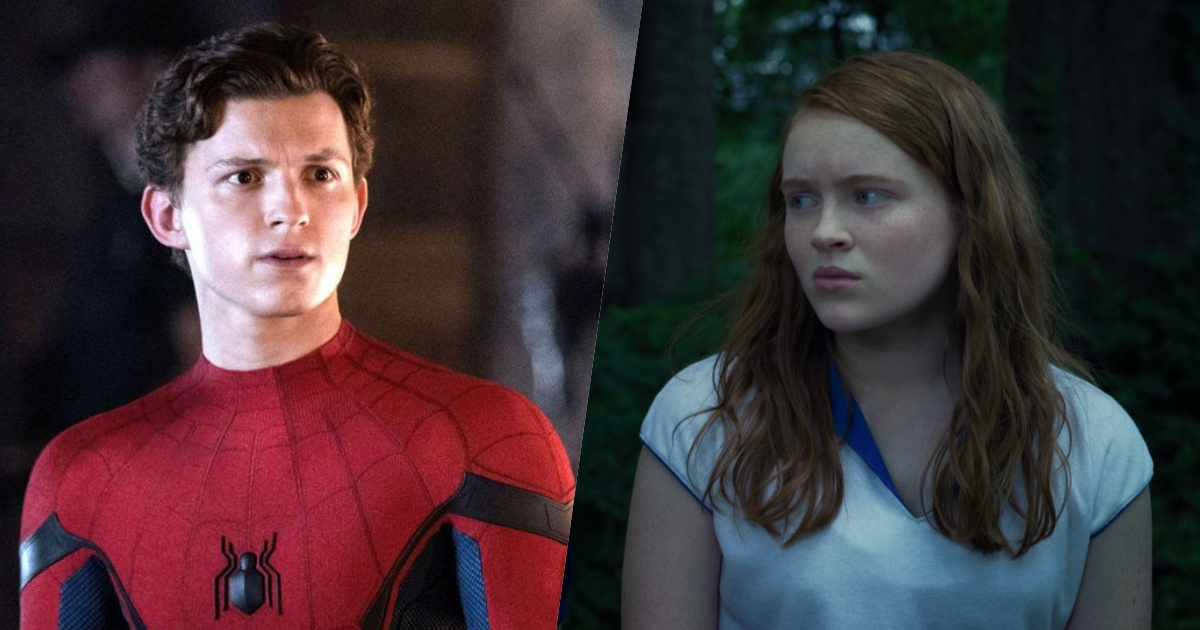 spider-man e Sadie Sink