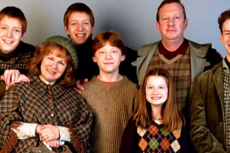 La famiglia Weasley della saga di Harry Potter