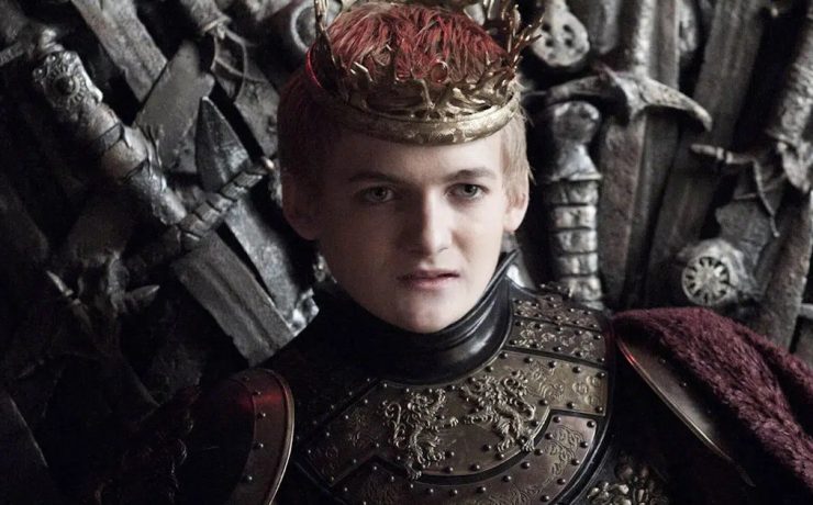 Joffrey Baratheon nella serie Il trono di spade