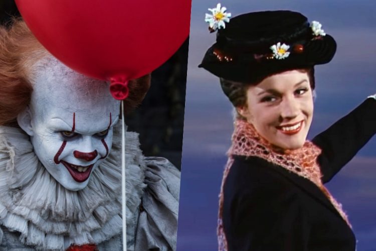 Collage Pennywise e Mary Poppins