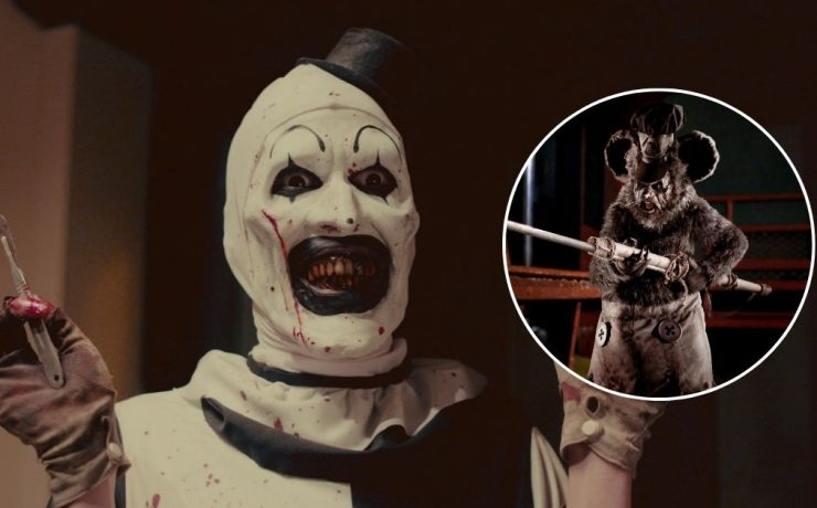 Collage Terrifier e slasher Screamboat